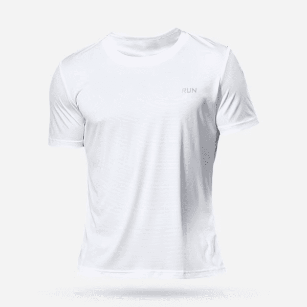 Men’s Quick Dry Gym T Shirt – Oversized Short Sleeve Running & Workout Top