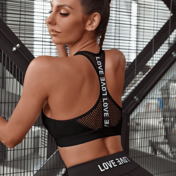 Women’s Push Up Gym Sports Bra – High Support Fitness & Running Bra