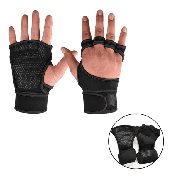Premium Fitness Workout Gloves – Anti-Slip Weightlifting Gloves for Gym Training