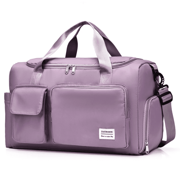 Large Carry On Travel Duffle Bag with Shoe Compartment – Gym & Weekender